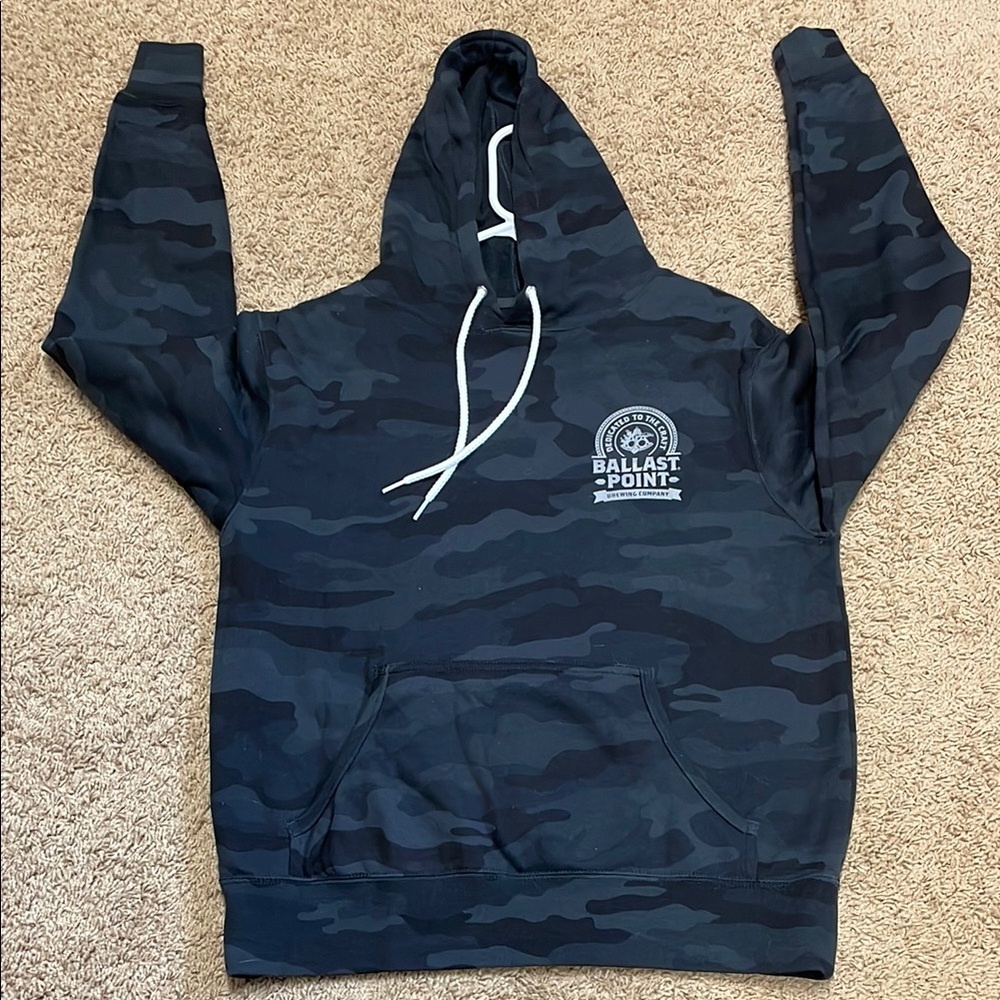 Ballast Point brewing company Black Camo Hoodie